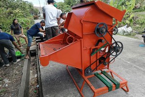 P930-K machinery to boost CamSur farmers' production, income