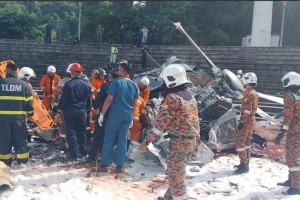 10 killed in Malaysia military helicopter collision