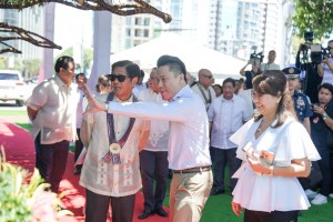 Marcos vows solid investments in Cebu