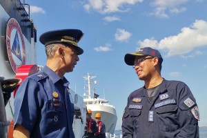PCG ship crew in water cannon incident honored for bravery