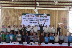 Southern Leyte town declared rebel-free