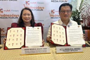 MinDA, UP team up for Mindanao sustainable dev't