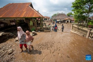 34 killed as lava floods hit Indonesia's West Sumatra