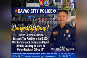 DCPO remains top-performing PNP unit in Region 11