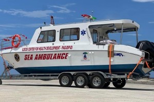 Pagudpud town gets first sea ambulance