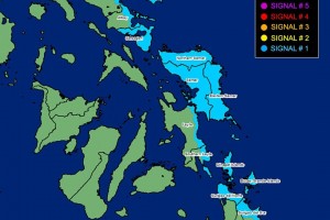 More areas under signal no. 1; 6 Siargao flights canceled due to Aghon