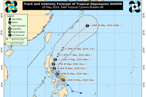 'Aghon' maintains strength, more Luzon areas under Signal No. 1