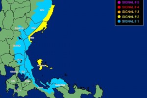 Signal No. 2 up over several Luzon areas; 6 flights canceled