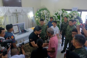 DILG, PNP honor slain cop, wounded colleagues in Tawi-Tawi clash