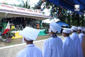 34 kids in conflict with law graduate from elementary, senior high