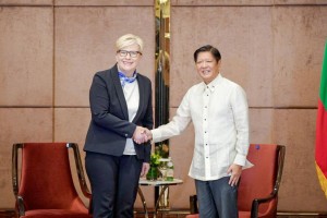 Marcos, Lithuanian PM agree to uphold int'l rules-based order