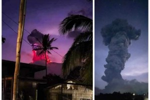 Alert Level 2 hoisted as Mt. Kanlaon erupts