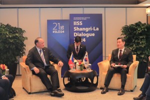 Teodoro tackles mutual interests with Korea, Singapore, EU officials 
