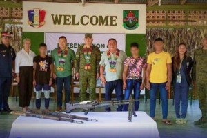 NPA squad leader, 2 pals surrender in Sultan Kudarat