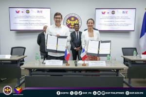 PH, France sign accord on financial, dev't cooperation