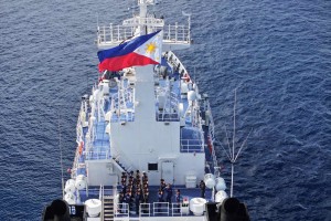 PH flag raised for 1st time at Sabina Shoal on Independence Day