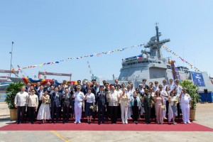 PH's 1st missile corvette launched in S. Korea