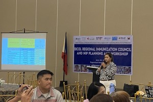 DOH eyes 95% routine immunization for children in Bicol