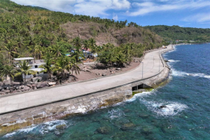 Seawall protecting communities in Banton, Romblon completed