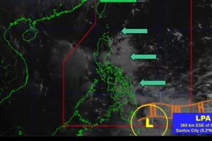 LPA to bring rains across Mindanao; unlikely to develop into cyclone