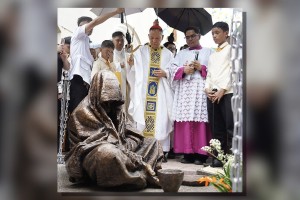 Advincula hopes 'beggar Jesus' promotes charity among faithful