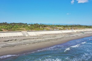 New seawall shields coastal village in Cagayan town