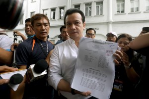 DOJ to re-evaluate plunder raps filed by Trillanes vs. FPPRD, Go