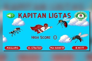 Manila launches mobile game to raise awareness vs. dengue