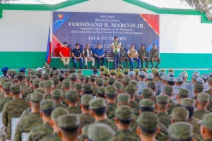 PBBM calls on AFP troops to ensure peaceful 2025 BARMM polls