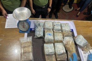 PHP1.36-B illegal drugs seized in Ilocos Region Jan-Aug. 2