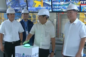 PBBM says new Cebu steel mill a step towards global niche