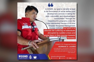 DSWD gives P6.6-M aid to fire victims in Bicol