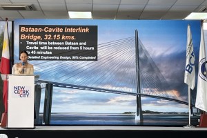 Bataan-Cavite mega bridge construction to start early or mid-2025