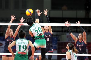 Lady Blazers sweep Lady Knights, bag Shakey’s volleyball bronze