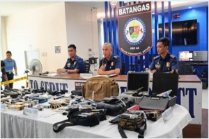 Firearms, ammo seized from Batangas private armed group