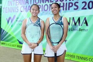 PH sweeps Phinma int'l juniors tennis doubles