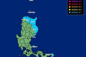 Parts of Batanes now under signal no. 2 as Carina slightly intensifies