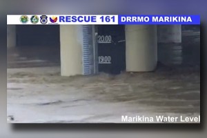 Marikina River reaches 3rd alarm, forced evacuation underway