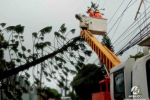 Meralco's power restoration efforts ongoing