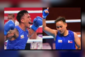 Petecio, Marcial kick off campaign in Paris Olympics