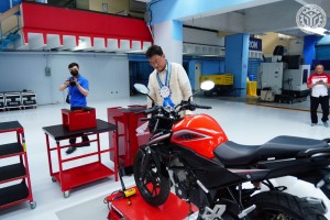 TESDA, Honda open auto, motor servicing training center