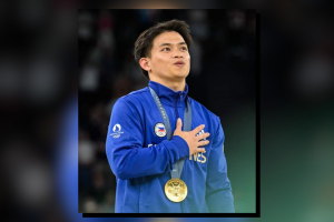 Congressional honor given to Carlos Yulo for winning 2 Olympic golds