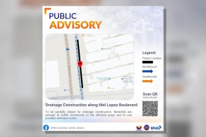 Mel Lopez Blvd. partially closed for 2-month drainage, repair works