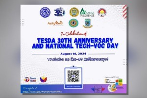 Over 7K job vacancies for Negrenses on TESDA’s 30th year