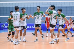 Green Spikers, Altas triumph in Men’s Collegiate Challenge