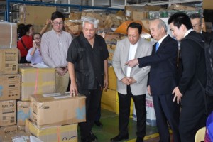 Japanese official visits PHLPost facility, discusses digitalization