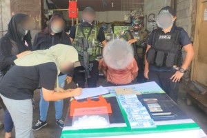 PDEA-BARMM seizes P3.4-M shabu, nabs 'peddler' in Lanao Sur