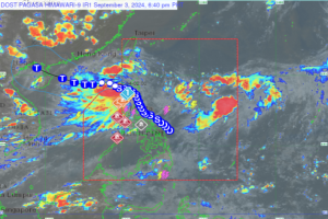 'Enteng' intensifies into severe tropical storm