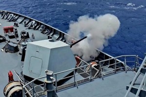 PH Fleet major ships test-fire weapon systems