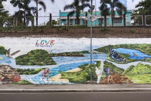 Mural painting features Eastern Visayas’ biodiversity, tourism sites